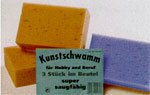 Kunstschwamm für Haus und Auto
